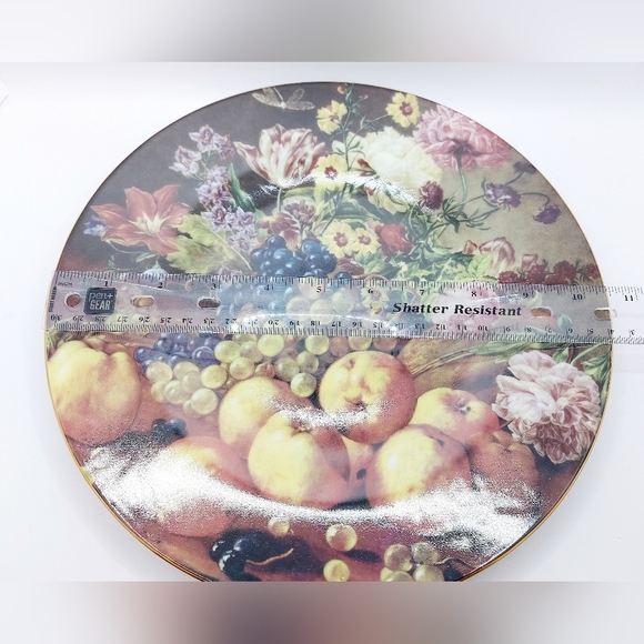 Vintage Formalities By Baum Bros Fine Bohemian Porcelain 10.5” Serving Plate Set - Picture 3 of 10